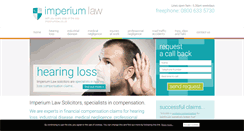 Desktop Screenshot of imperiumlaw.co.uk